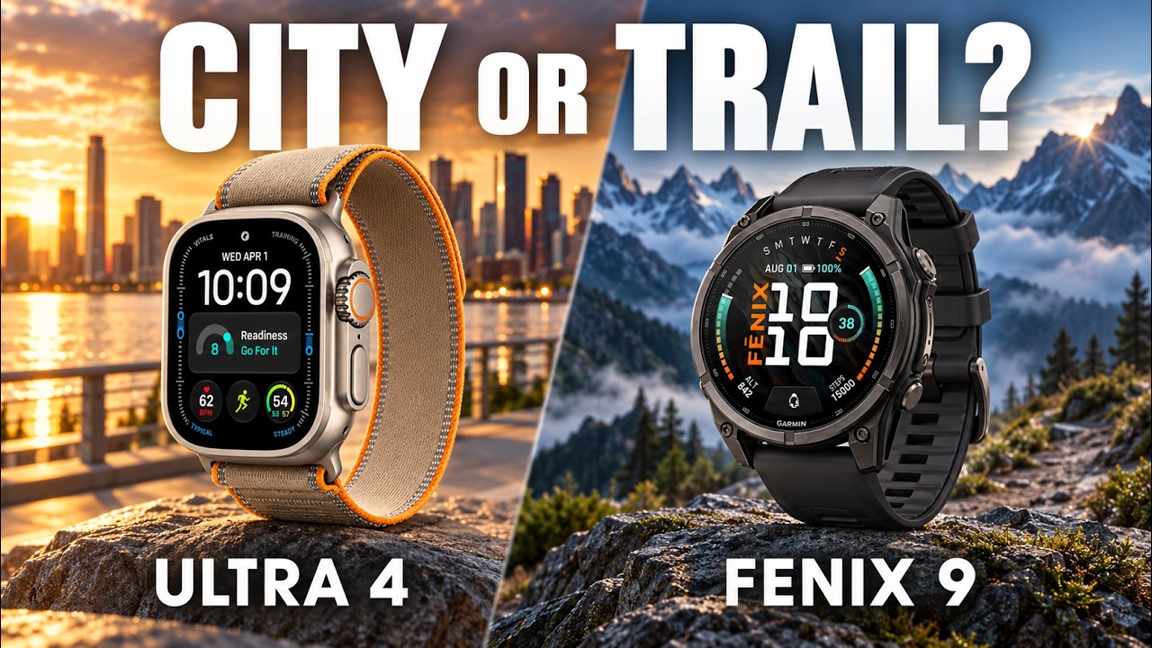 Apple Watch versus Garmin video thumbnail